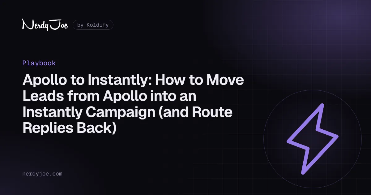 Blog apollo to instantly workflow