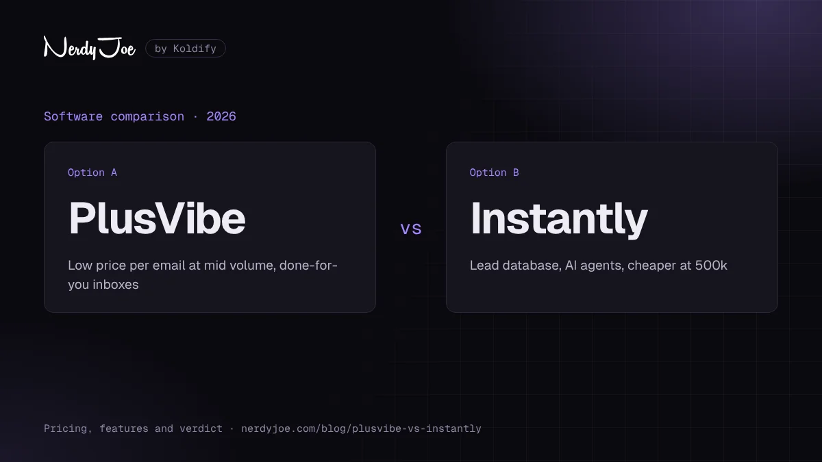 Blog plusvibe vs instantly