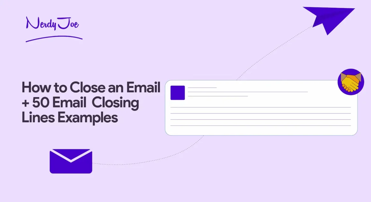 How to close an email – 55 email closing lines