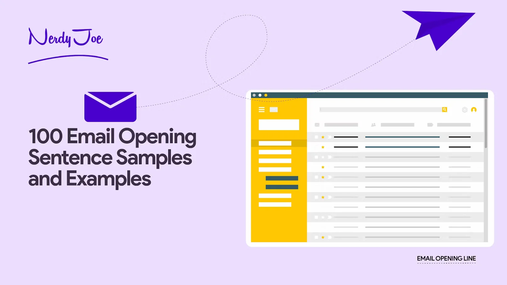 100 Email Opening Line Phrase Sentence Examples