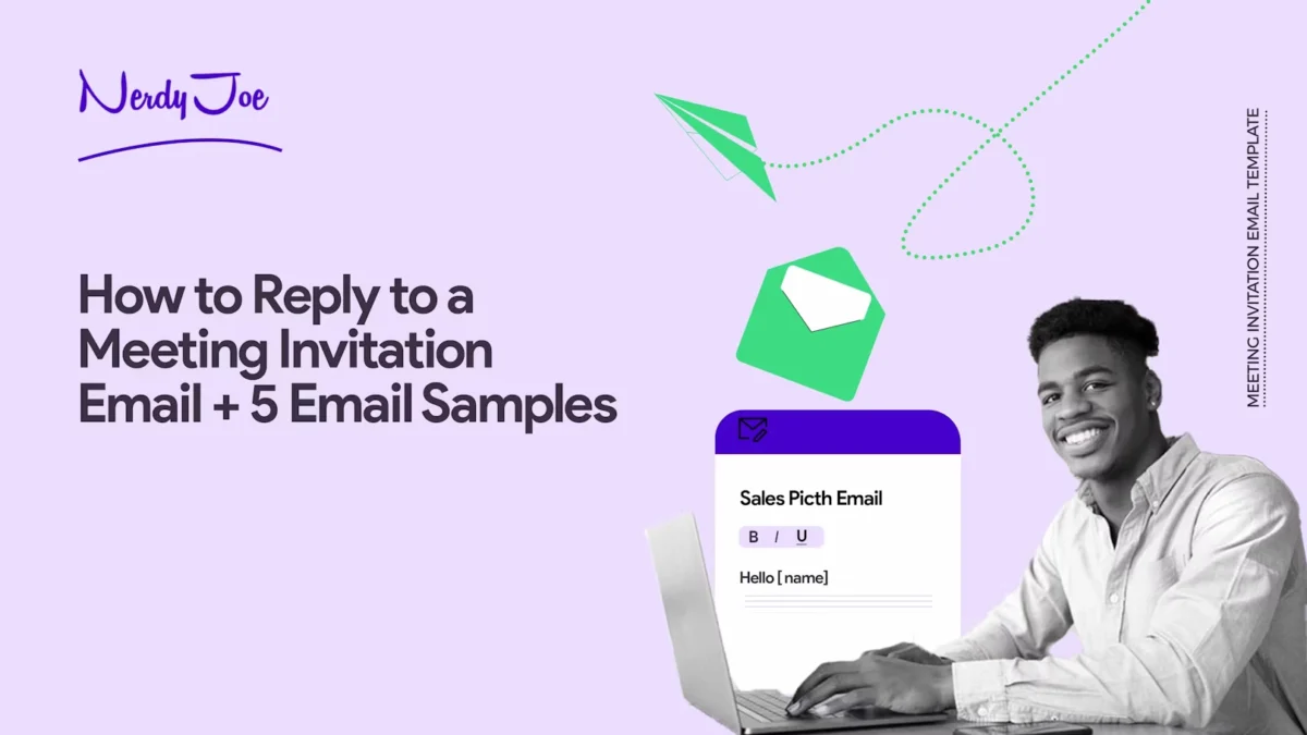 How to Reply to a Meeting Invitation Email