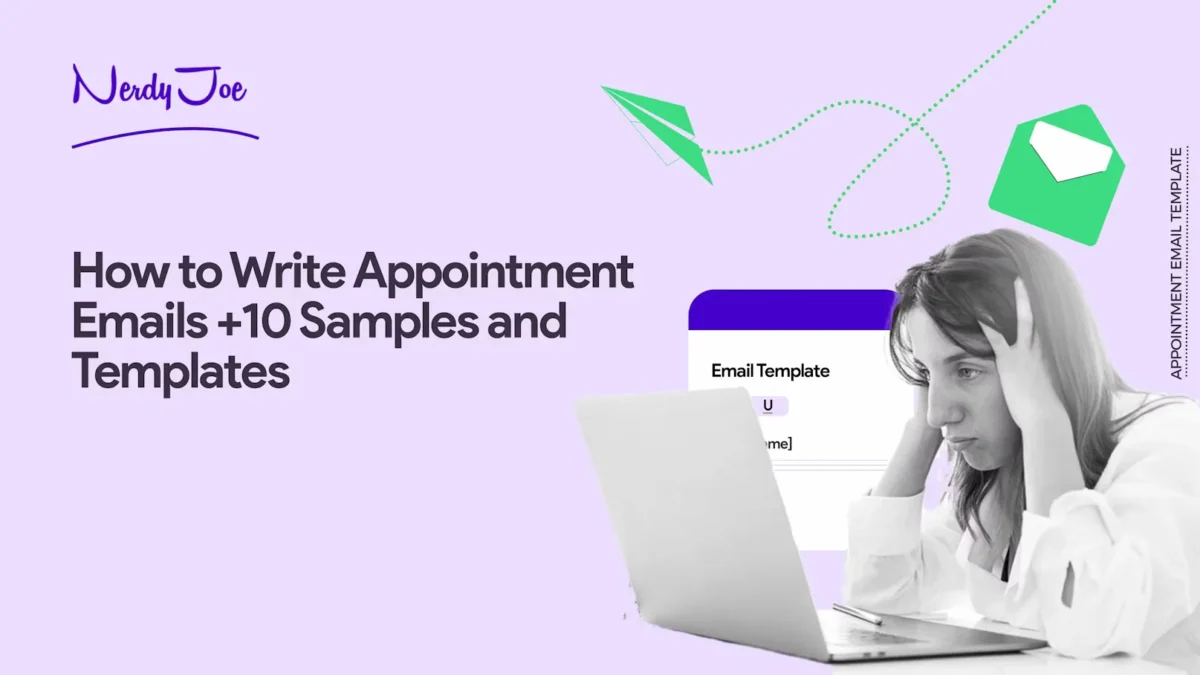 How to Write Appointment Emails